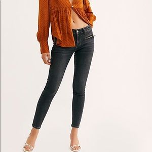 Free People Galaxy Black stretch jeans